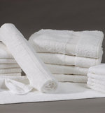 15X25 White Hand Towel 2.25lbs.per dozen